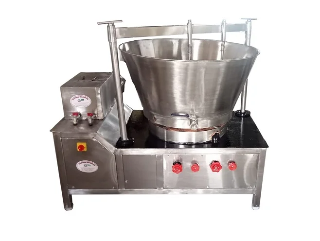Gas fire Khoya Machine