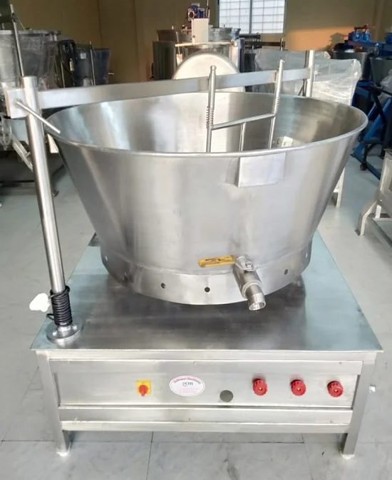 Gas Fire Khoya Machines