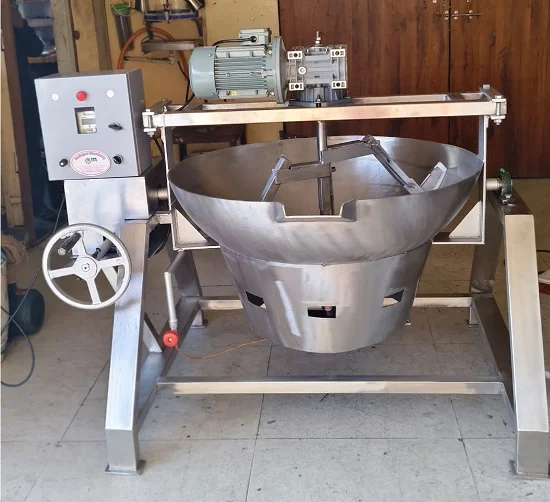 steam operated khoya machine