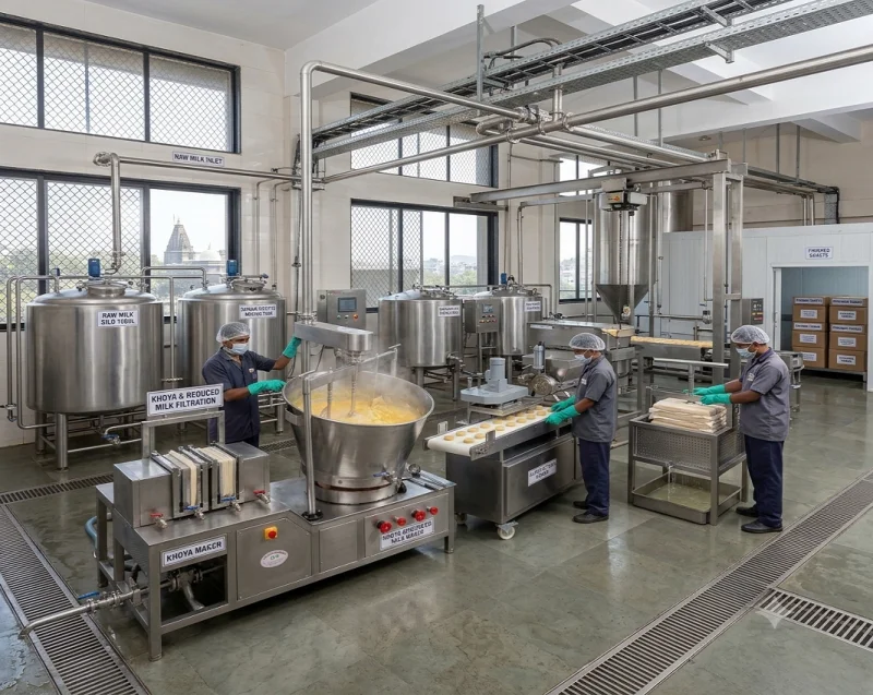 Kolhapur Machinery Manufacturing Facility - Quality Dairy Equipment Production in Kolhapur